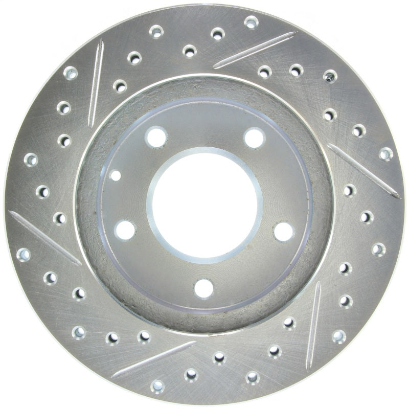 StopTech Select Sport Drilled & Slotted Rotor - Rear Right