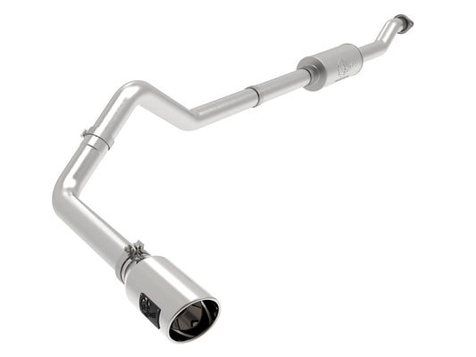 aFe Vulcan Series 3 1/2in 304 SS Cat-Back 13-19 Ford Transit V6 3.5 Twin Turbo w/ Polished Tip