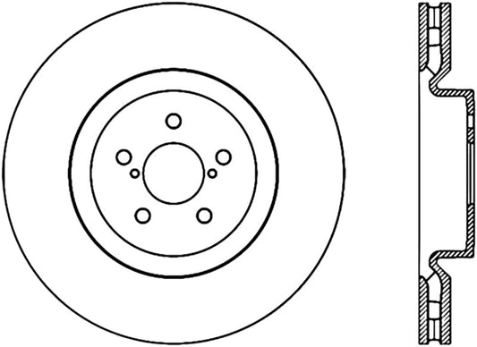 StopTech Slotted & Drilled Sport Brake Rotor