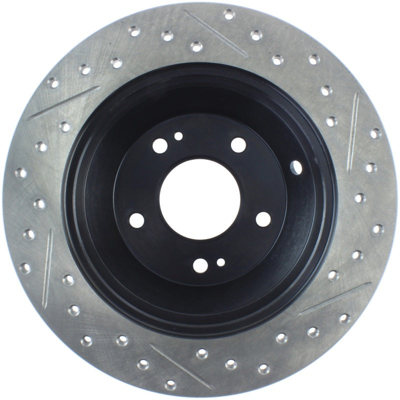 StopTech Sport Drilled & Slotted Rotor - Front Left