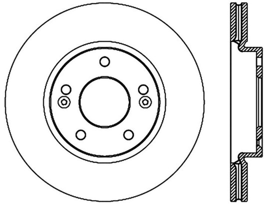 StopTech Slotted Sport Brake Rotor