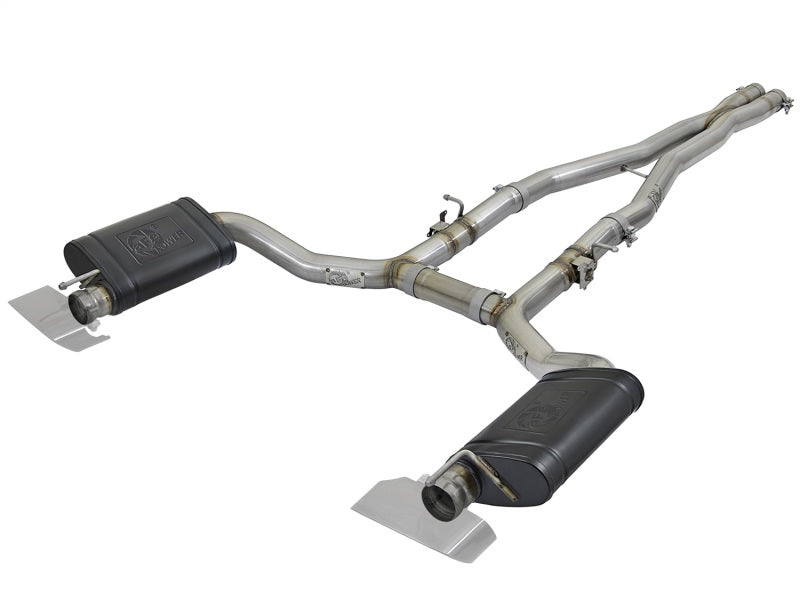 aFe MACH Force-Xp 304 SS Catback Exhaust 17-19 Dodge Challenger V8-5.7L