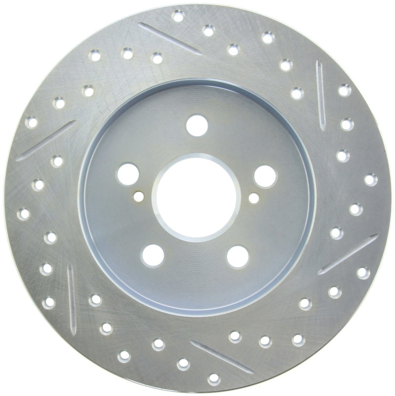 StopTech Select Sport Drilled & Slotted Rotor - Rear Right