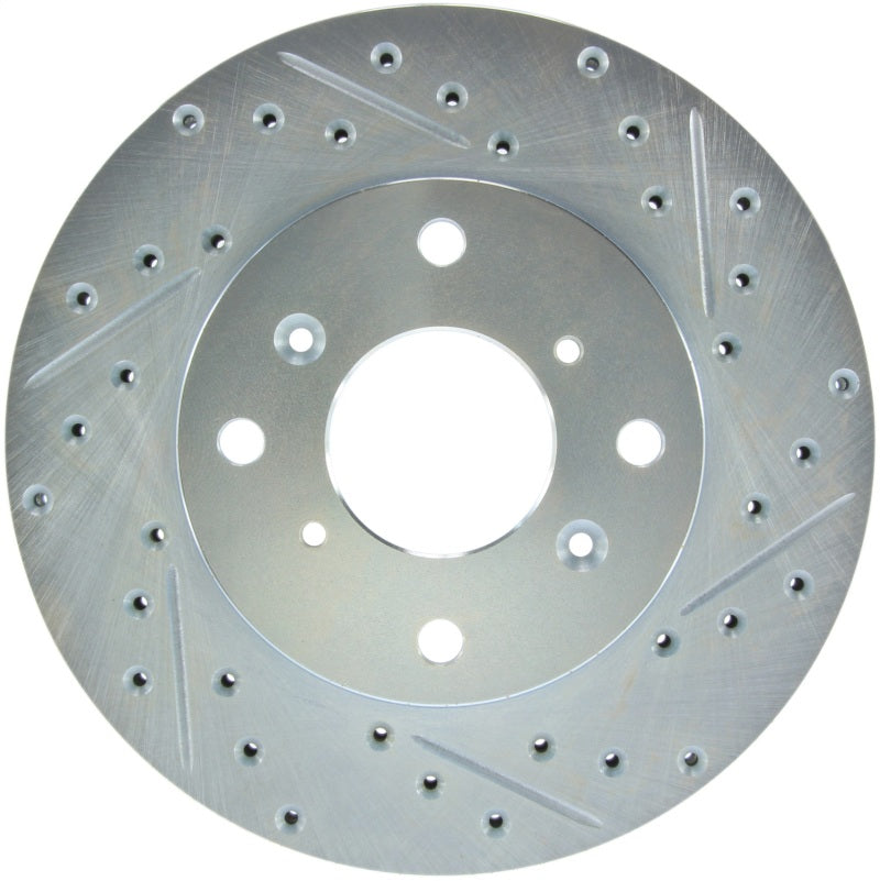 StopTech Select Sport Drilled & Slotted Rotor - Rear Right