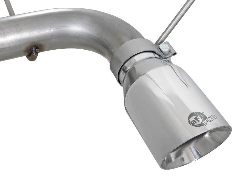 aFe Large Bore HD 3in 304 SS Cat-Back Exhaust w/ Polished Tips 14-19 Jeep Grand Cherokee V6-3.6L