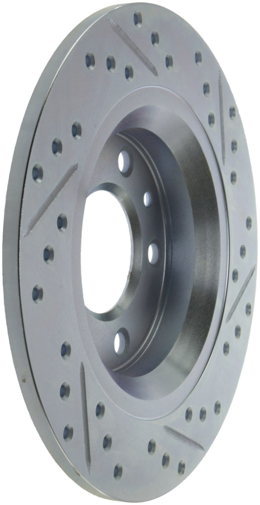 StopTech Select Sport 06-15 Mazda Miata MX-5 Slotted & Drilled Vented Right Rear Brake Rotor