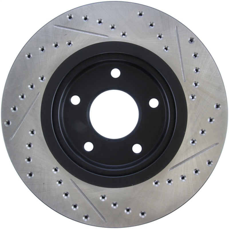 StopTech Sport Drilled & Slotted Rotor - Front Right