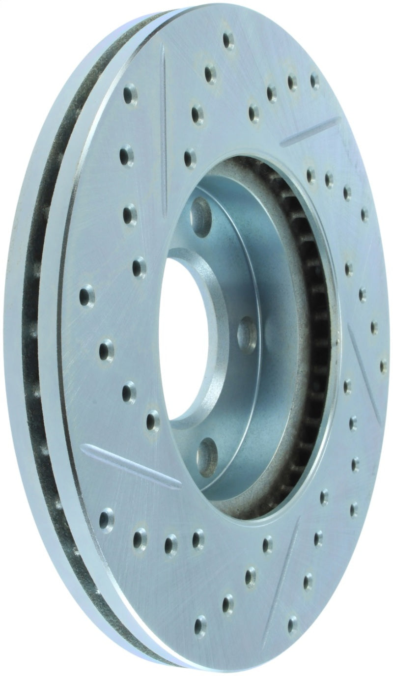 StopTech Select Sport Drilled & Slotted Rotor - Front Right