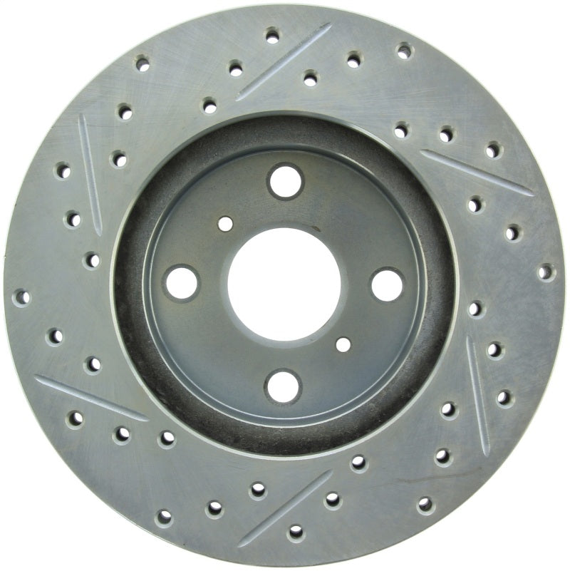 StopTech Select Sport Drilled & Slotted Rotor - Front Left