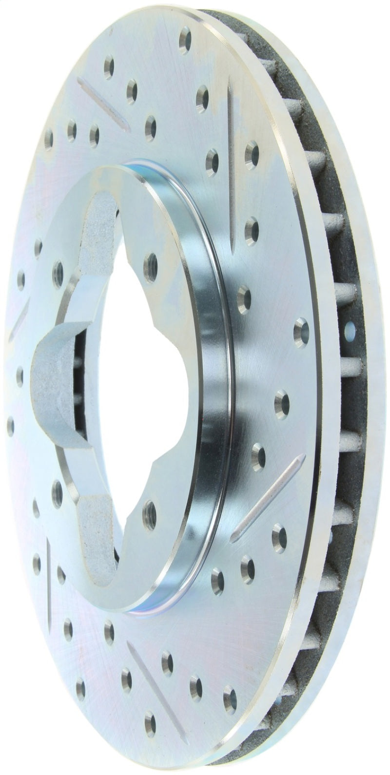 StopTech Select Sport 97 Acura CL Slotted and Drilled Left Front Rotor