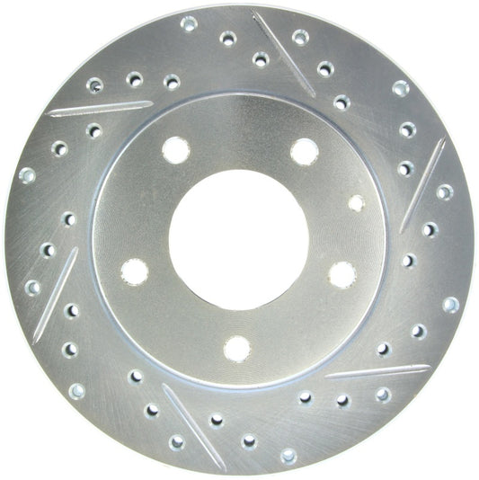 StopTech Select Sport Drilled & Slotted Rotor - Rear Right