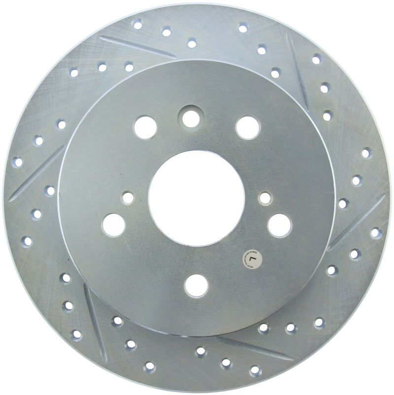 StopTech Select Sport Drilled & Slotted Rotor - Front Right