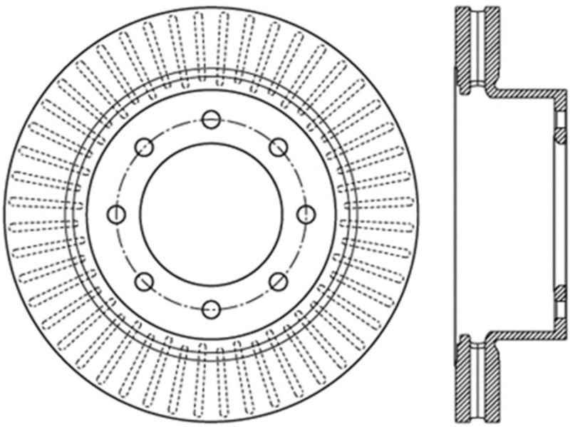 StopTech Slotted Sport Brake Rotor