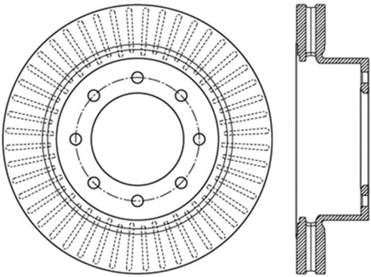 StopTech Slotted Sport Brake Rotor