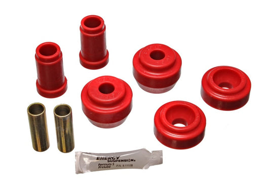 Energy Suspension Control Arm Bushings - Red
