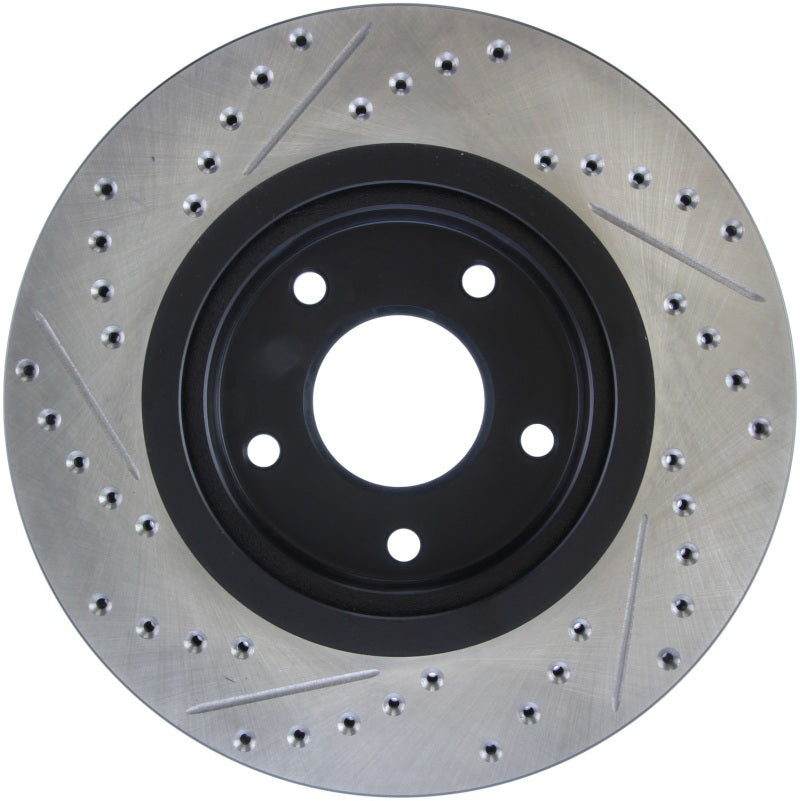 StopTech Sport Drilled & Slotted Rotor - Front Left