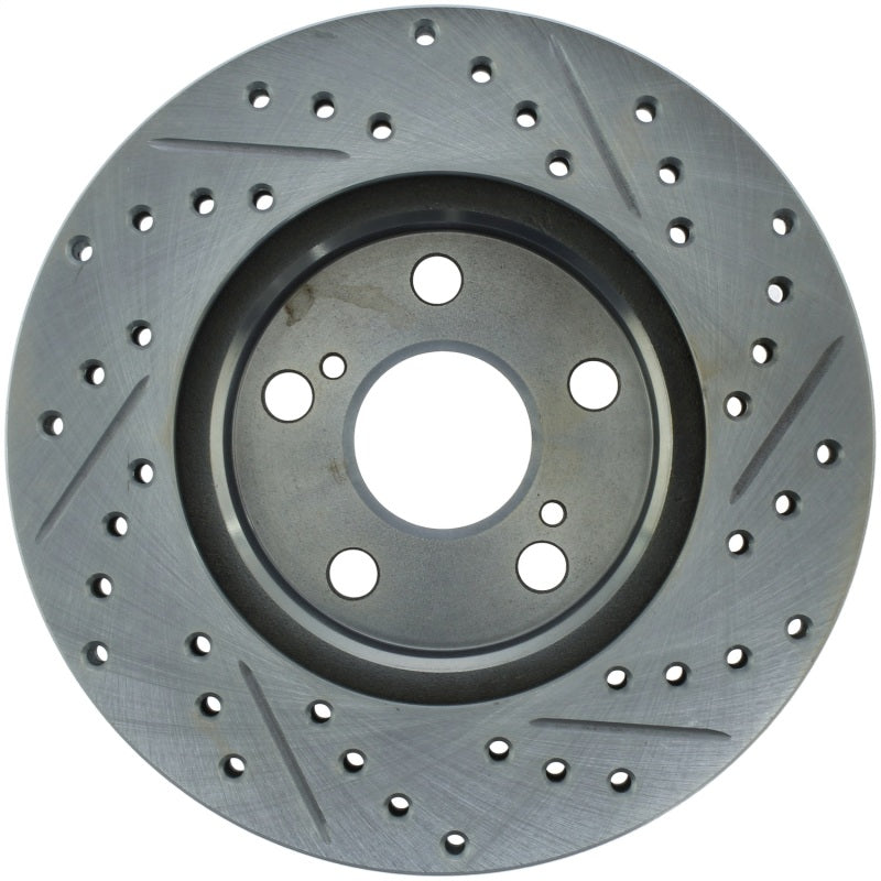 StopTech Select Sport Drilled & Slotted Rotor - Front Left