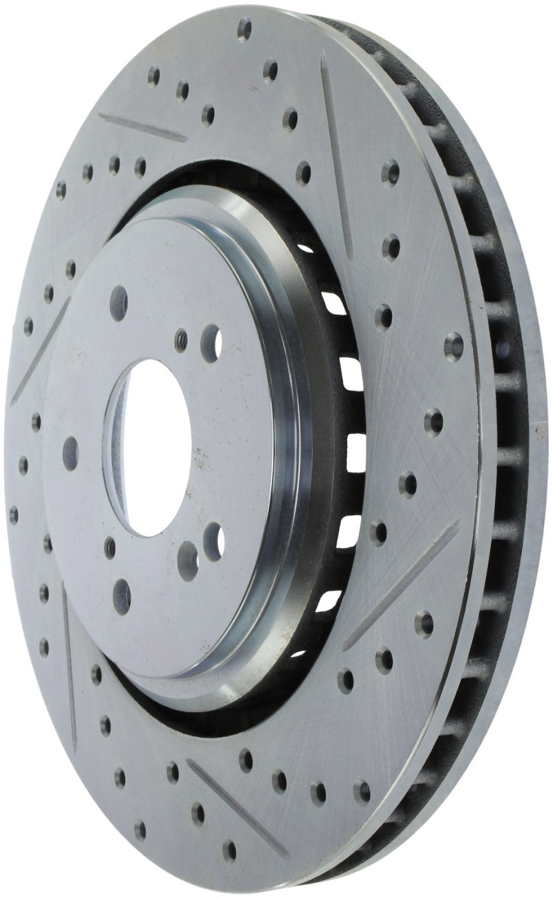 StopTech Select Sport Drilled & Slotted Rotor - Front Left