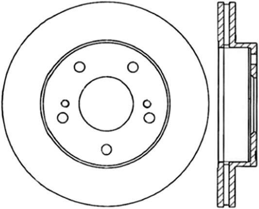 StopTech Slotted & Drilled Sport Brake Rotor