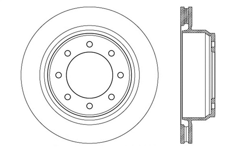 StopTech Slotted & Drilled Sport Brake Rotor