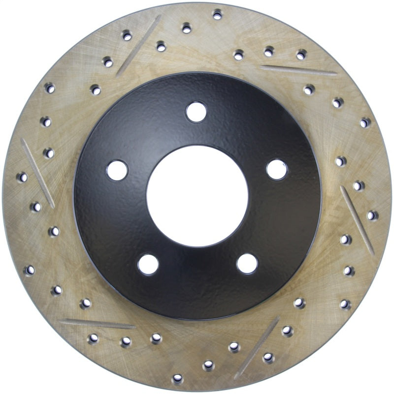 StopTech Sport Drilled & Slotted Rotor- Rear Right