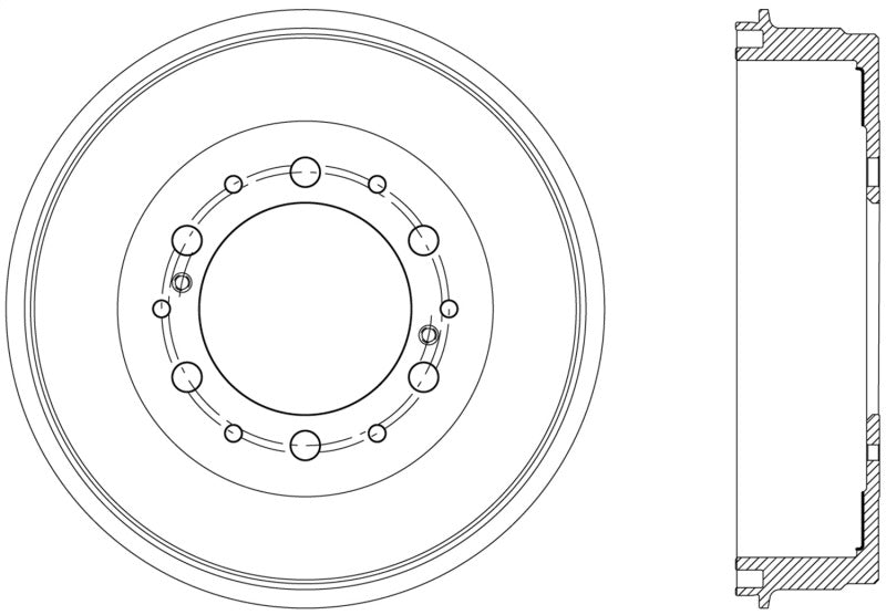 StopTech Slotted & Drilled Sport Brake Rotor