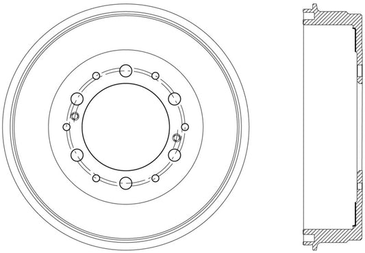 StopTech Slotted & Drilled Sport Brake Rotor