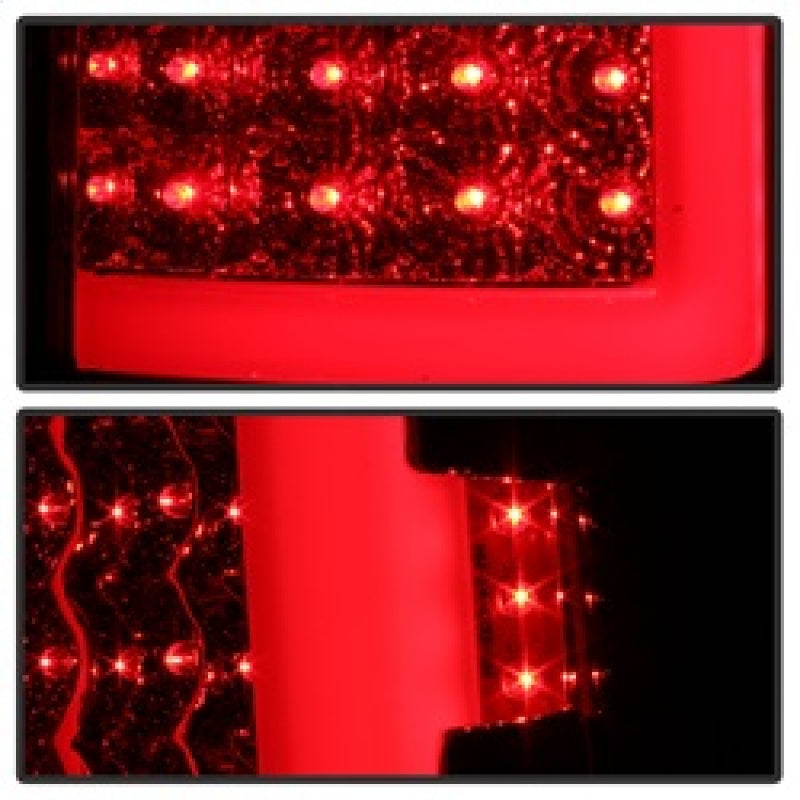 xTune Dodge Ram 1500 09-16 LED Tail Lights Incandescent Model Only - Red Clear ALT-ON-DR09-LBLED-RC