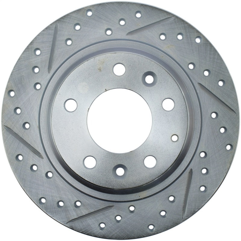 StopTech Select Sport 06-15 Mazda Miata MX-5 Slotted & Drilled Vented Right Rear Brake Rotor