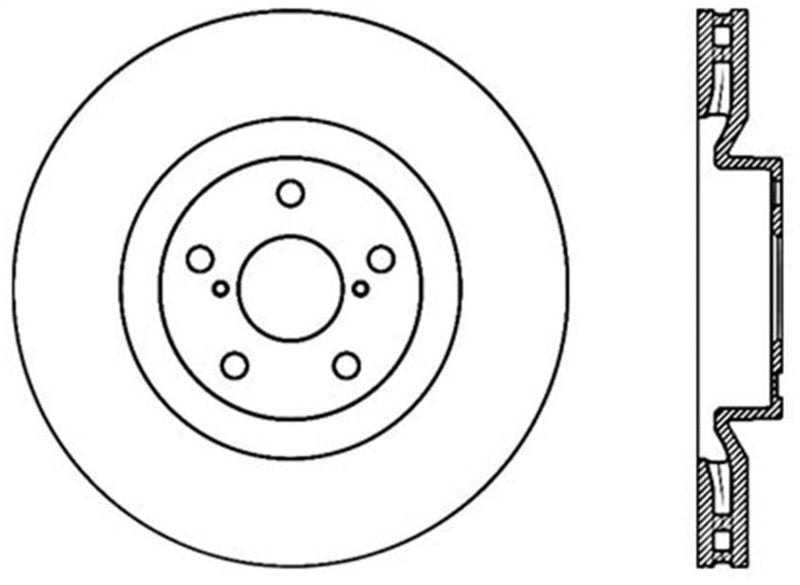 StopTech Slotted Sport Brake Rotor