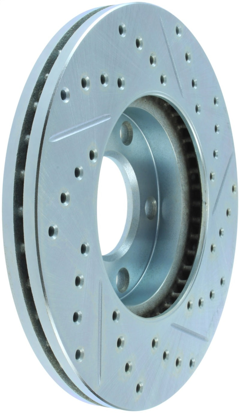 StopTech Select Sport Drilled & Slotted Rotor - Front Left