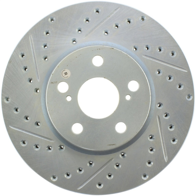 StopTech Select Sport Drilled & Slotted Rotor - Rear Left