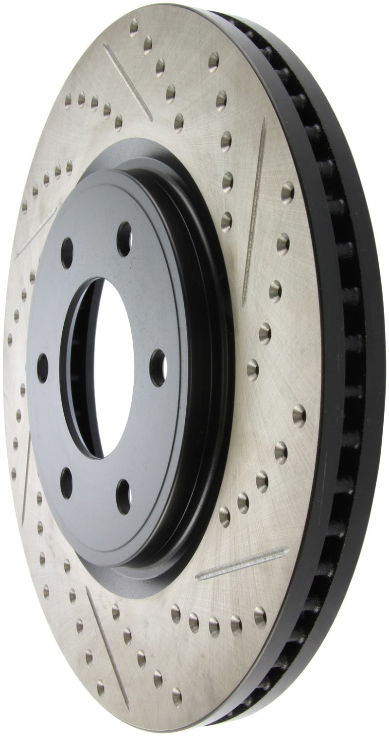 StopTech Sport Drilled & Slotted Rotor - Front Right