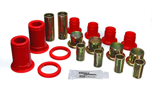 Energy Suspension Front Cntrl Arm Bushings - Red