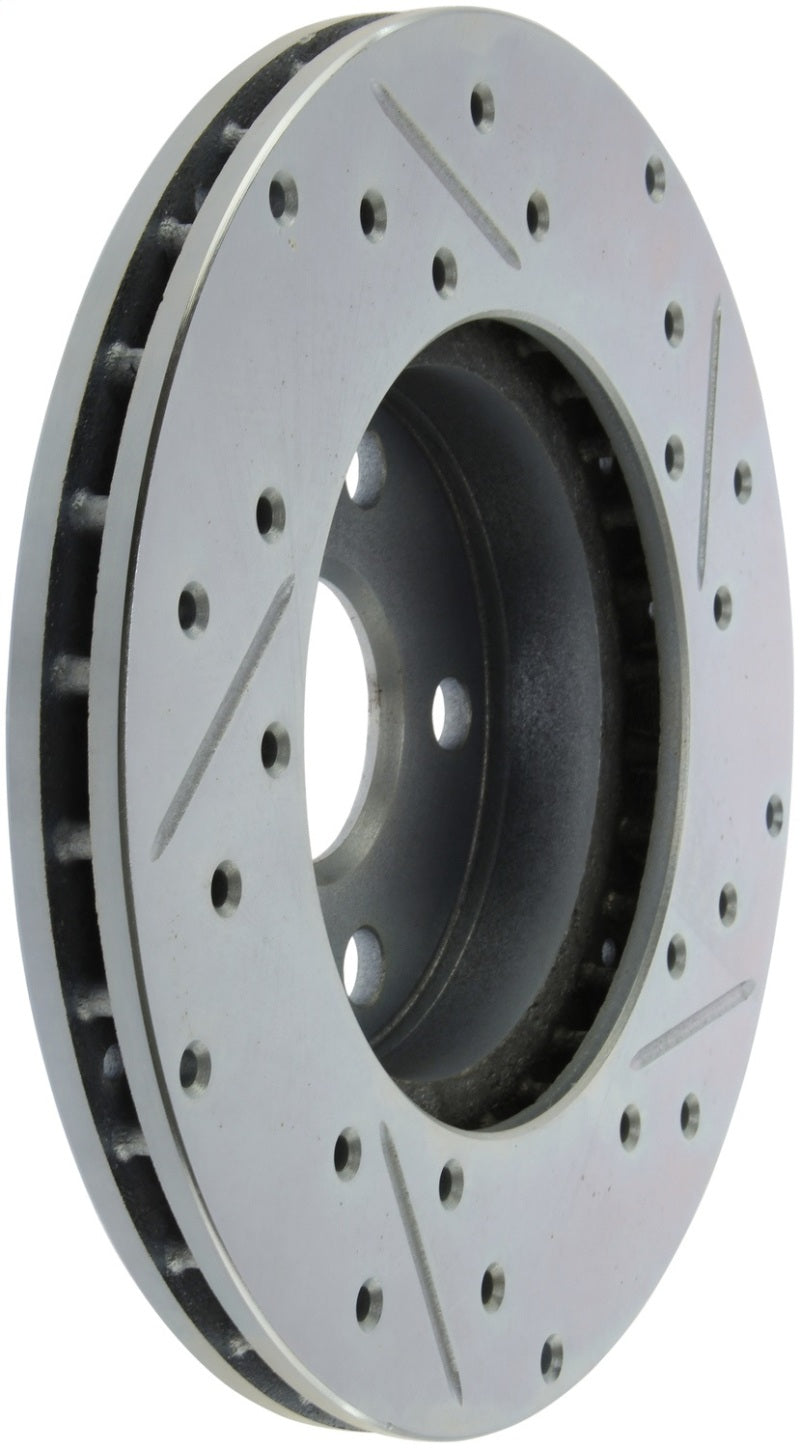 StopTech Select Sport Drilled & Slotted Rotor - Front Left