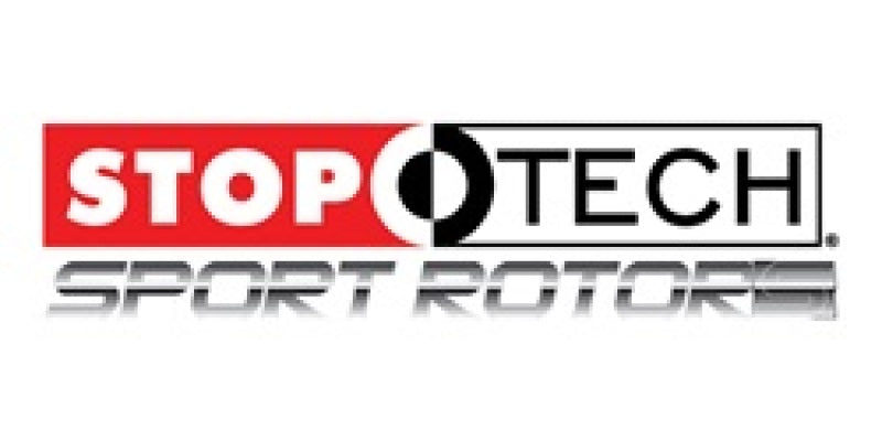 StopTech Sport Cross Drilled Brake Rotor - Rear Right