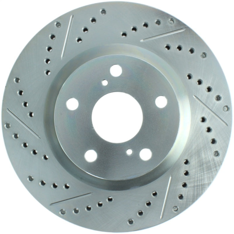 StopTech Select Sport 11-16 Toyota Avalon/ 11-17 Camry SportStop Slotted & Drilled Righ Front Rotor