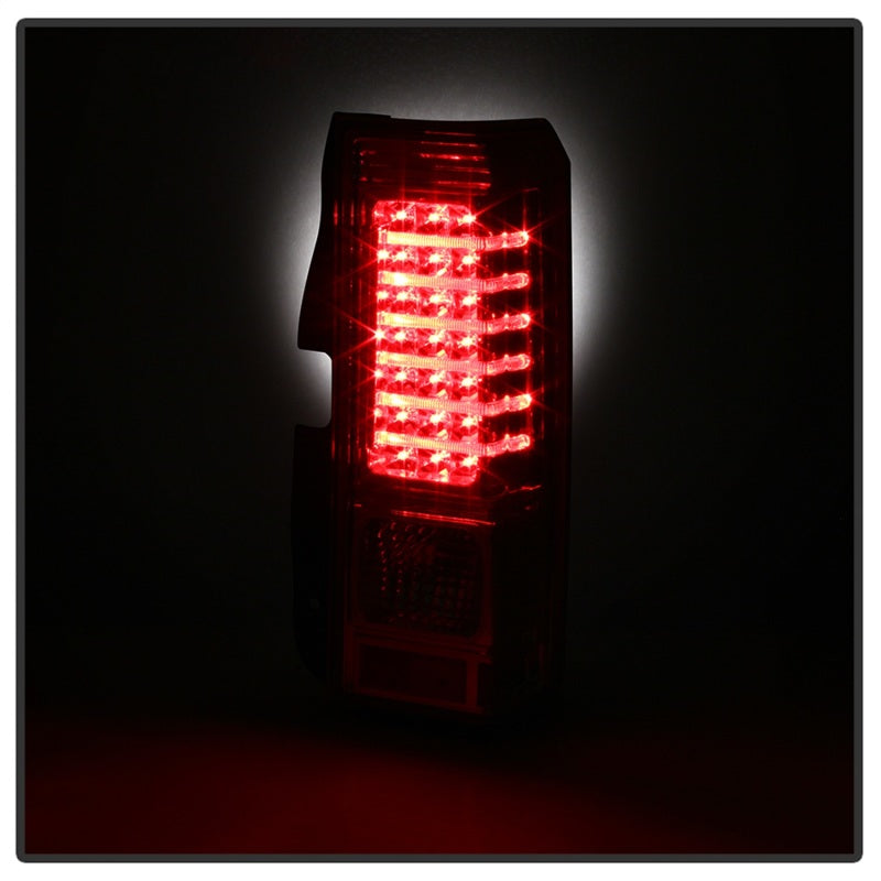 Xtune Hummer H3 06-09 ( Non H3T ) LED Tail Lights Chrome ALT-ON-HH306-LED-C