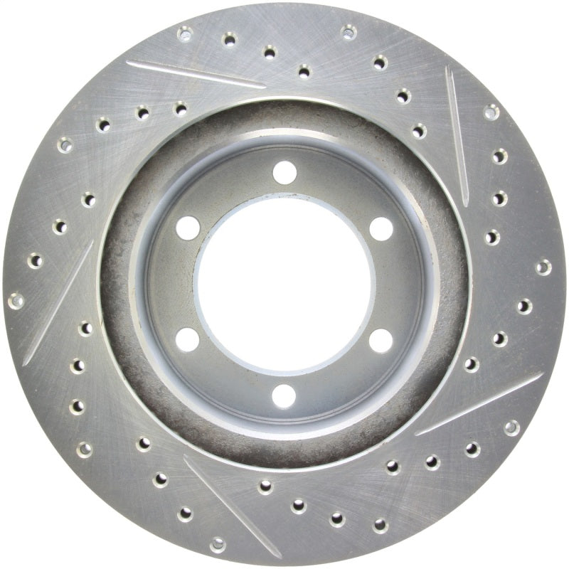 StopTech Select Sport Drilled & Slotted Rotor - Front Left