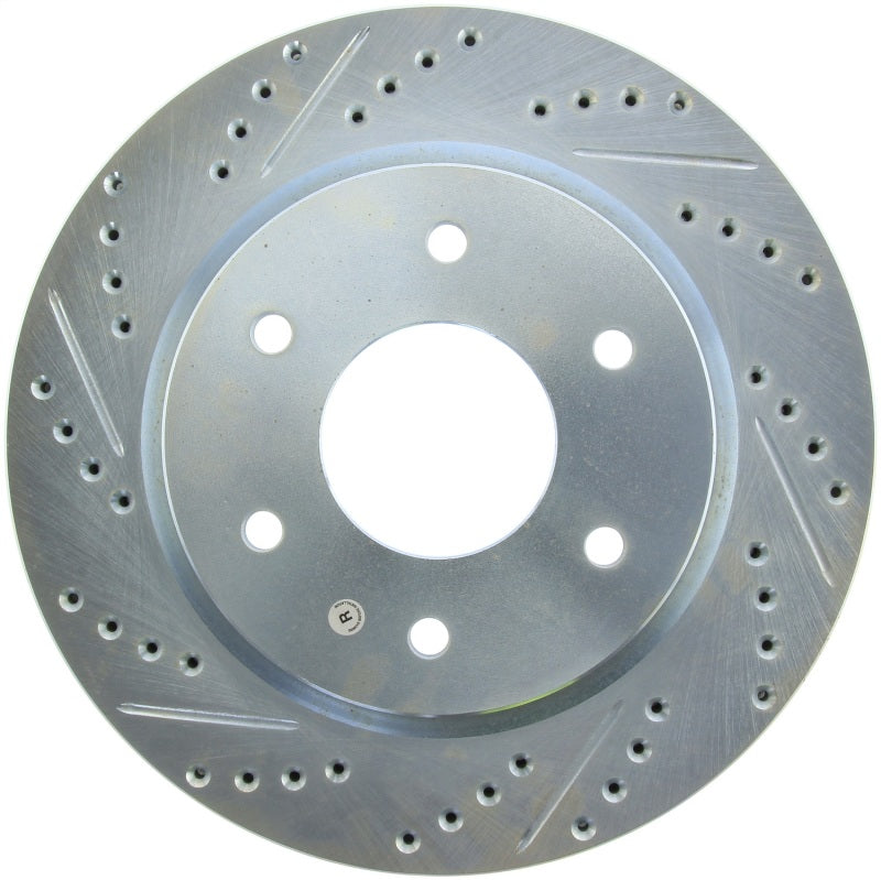 StopTech Select Sport Drilled & Slotted Rotor - Front Left