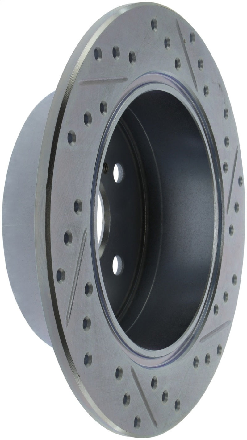 StopTech Select Sport Drilled & Slotted Rotor - Front Left