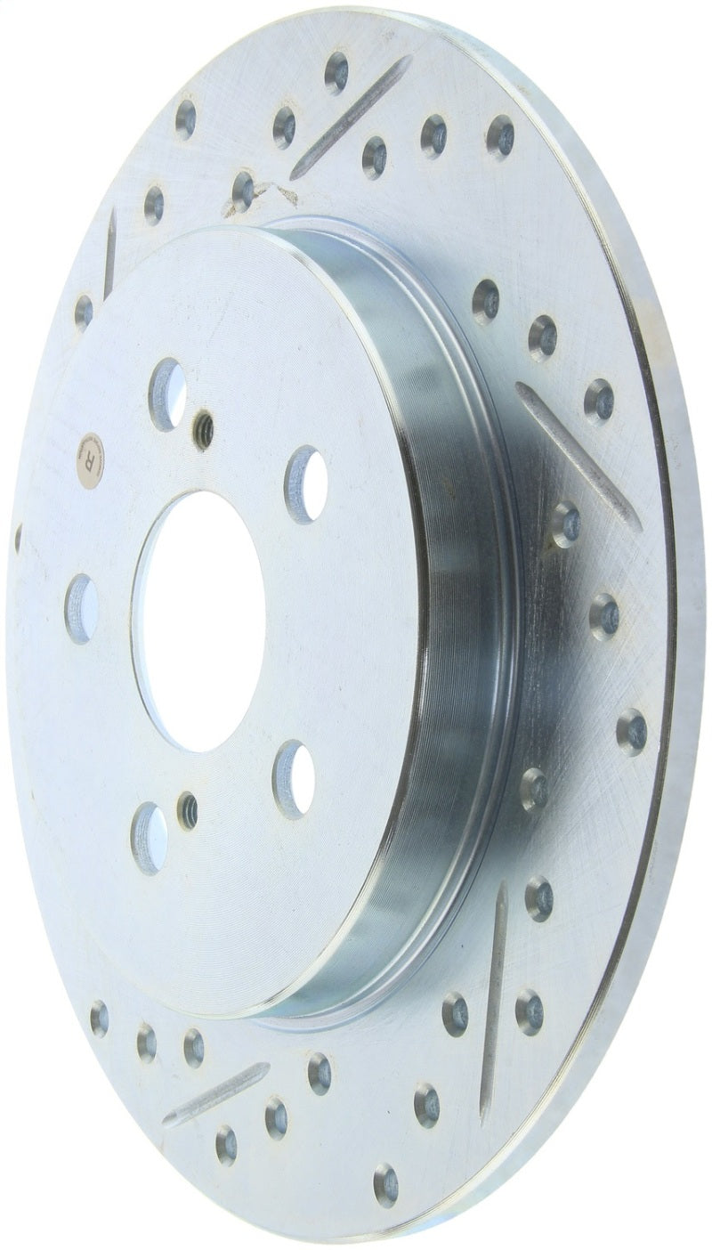 StopTech Select Sport Drilled & Slotted Rotor - Rear Right