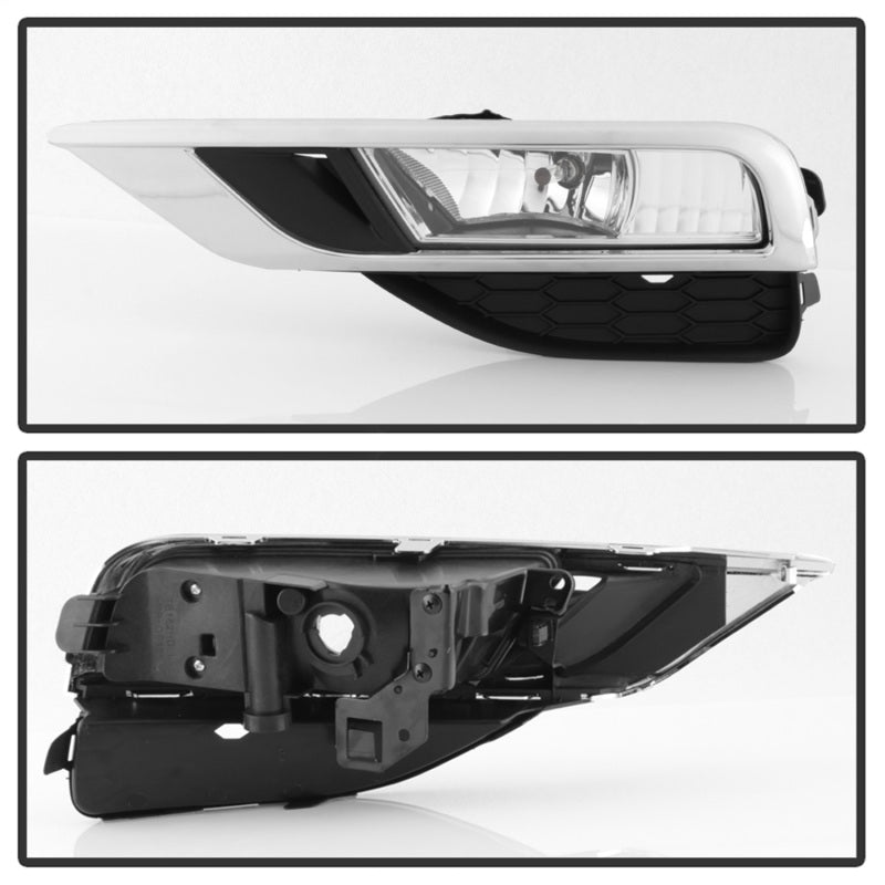 Spyder Honda CRV 2015-2016 OEM Fog Lights W/Switch and Cover Clear FL-HCRV2015-C