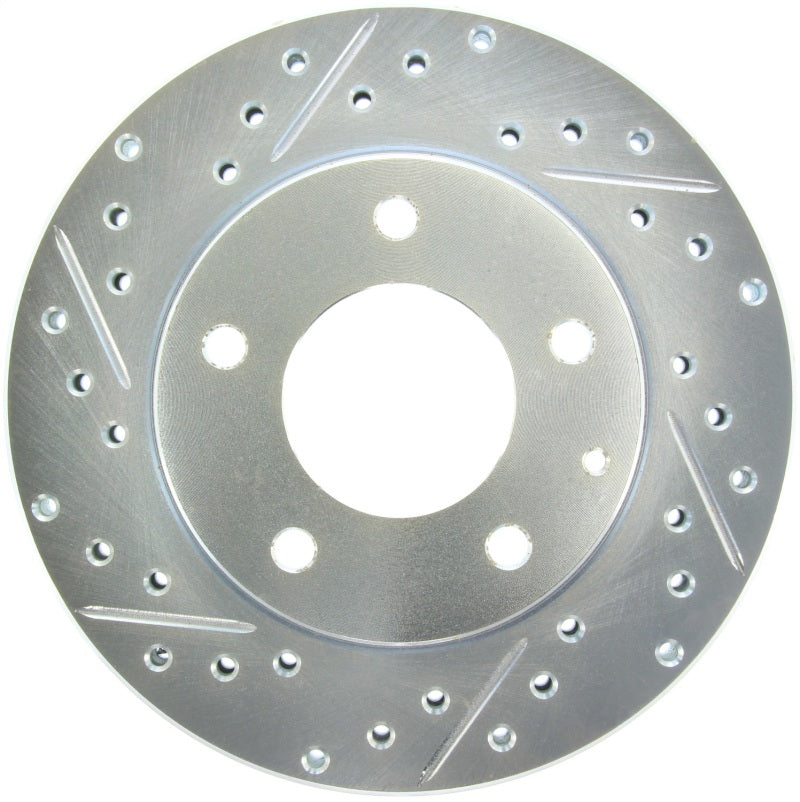 StopTech Select Sport Drilled & Slotted Rotor - Front Left