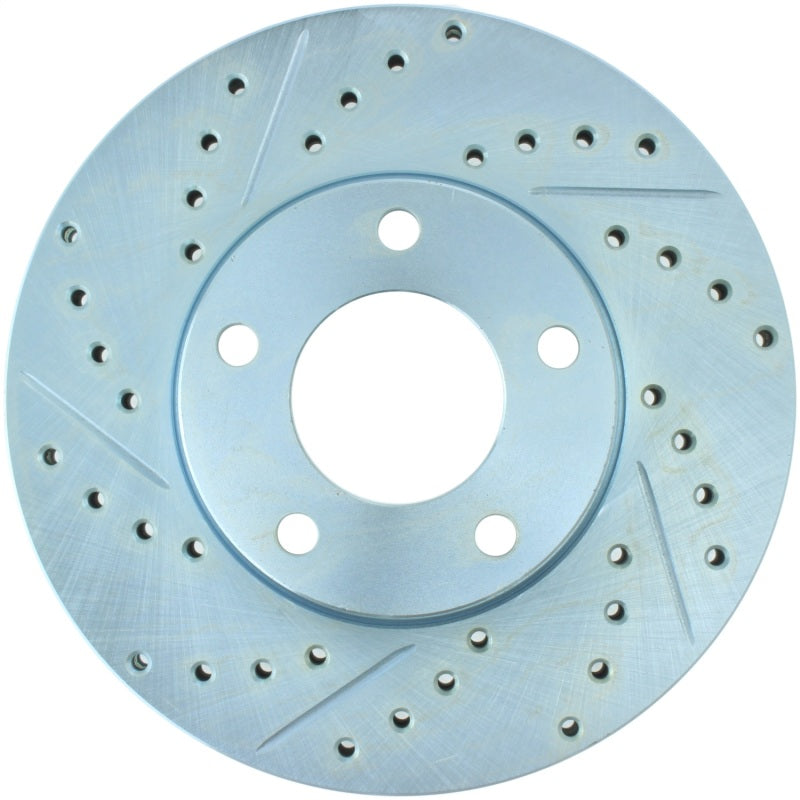 StopTech Select Sport Drilled & Slotted Rotor - Front Left