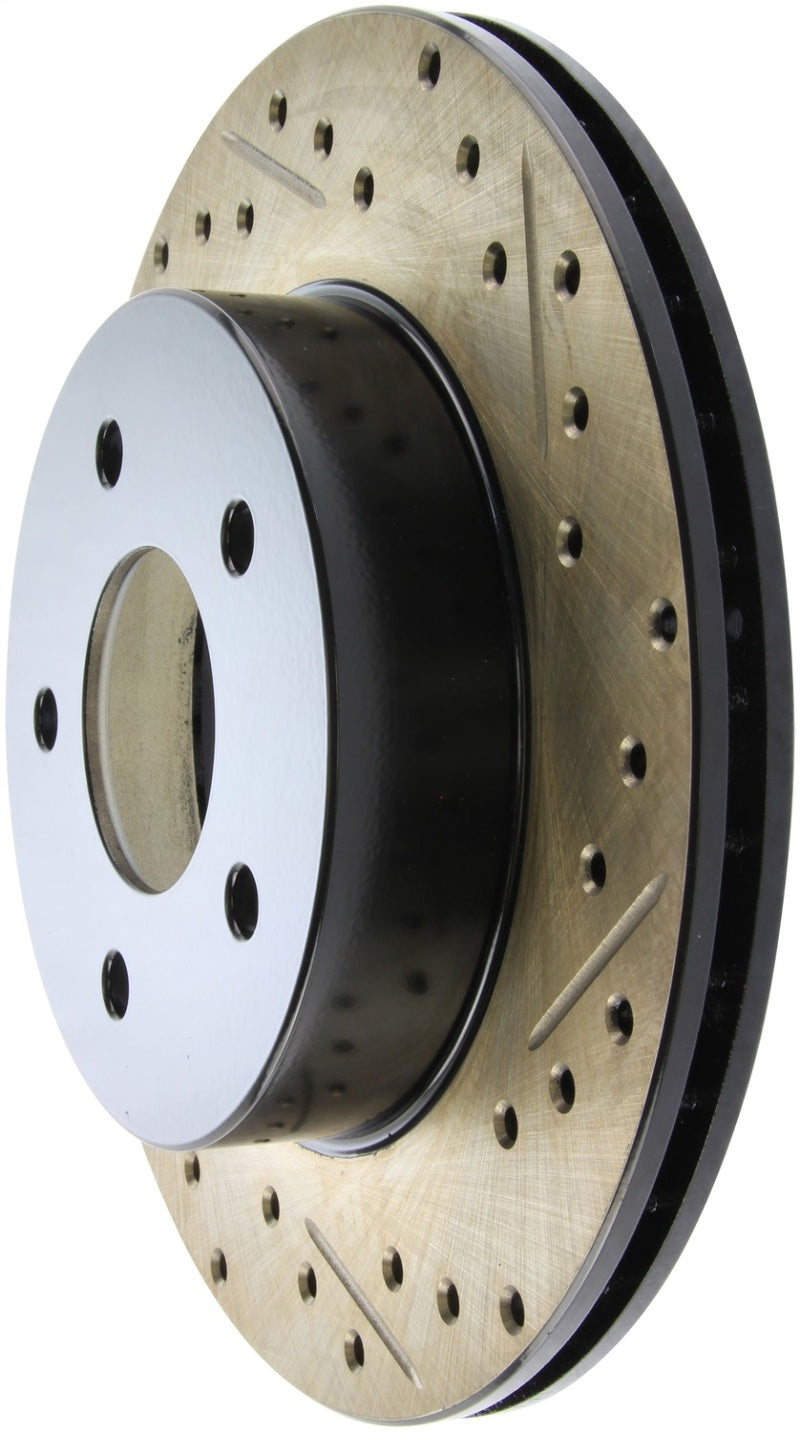 StopTech Sport Drilled & Slotted Rotor- Rear Left