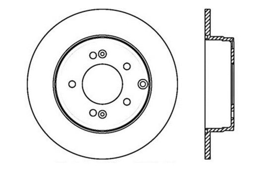 StopTech Slotted & Drilled Sport Brake Rotor