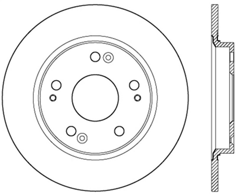 StopTech Slotted Sport Brake Rotor