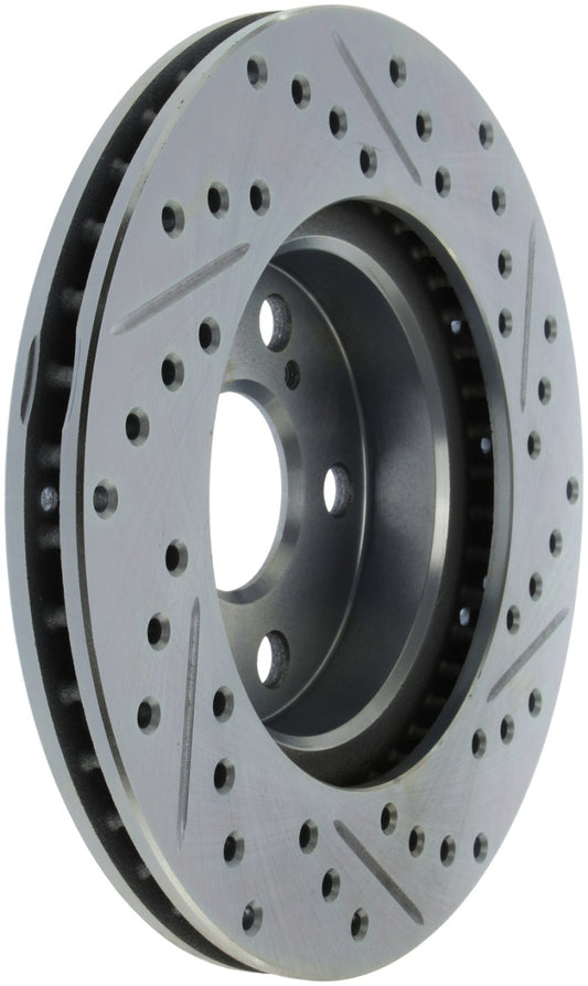 StopTech Select Sport Drilled & Slotted Rotor - Front Left