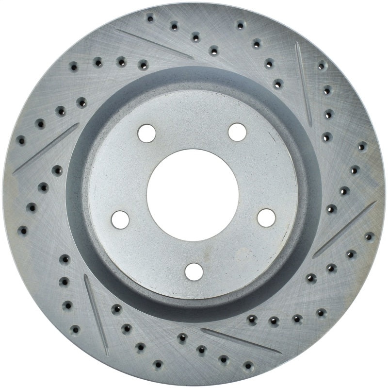 StopTech Select Sport Drilled & Slotted Rotor - Front Right